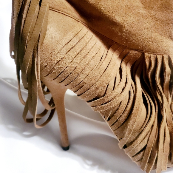 Gucci Ankle Boots with Fringe Size 7.5 - Picture 10 of 16